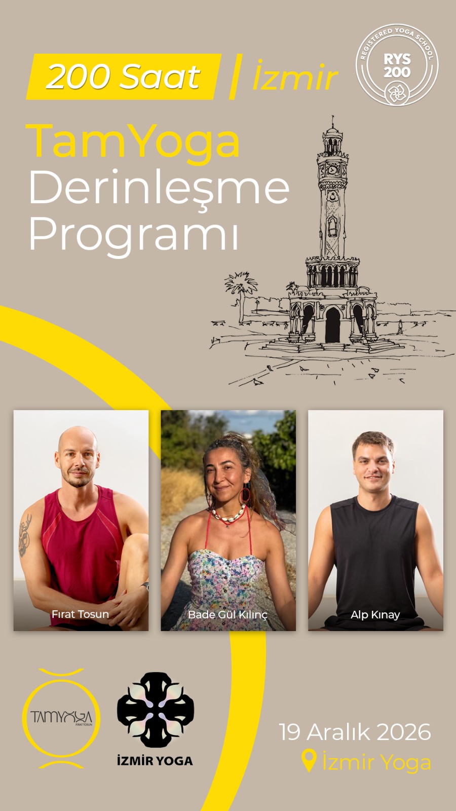 200 Saat TamYoga Derinleşme Programı – İzmir