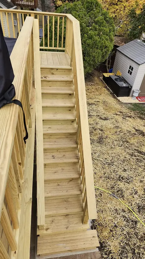 Pressure Treated Deck9