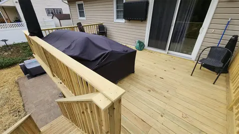 Pressure Treated Deck11