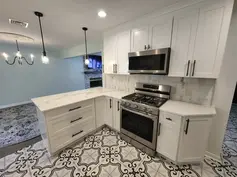 Trendy Tile Kitchen8