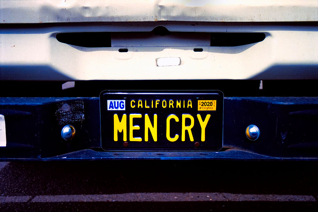 Men Cry - Print