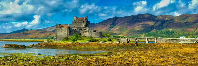 Panorama Eileen Donan Castle