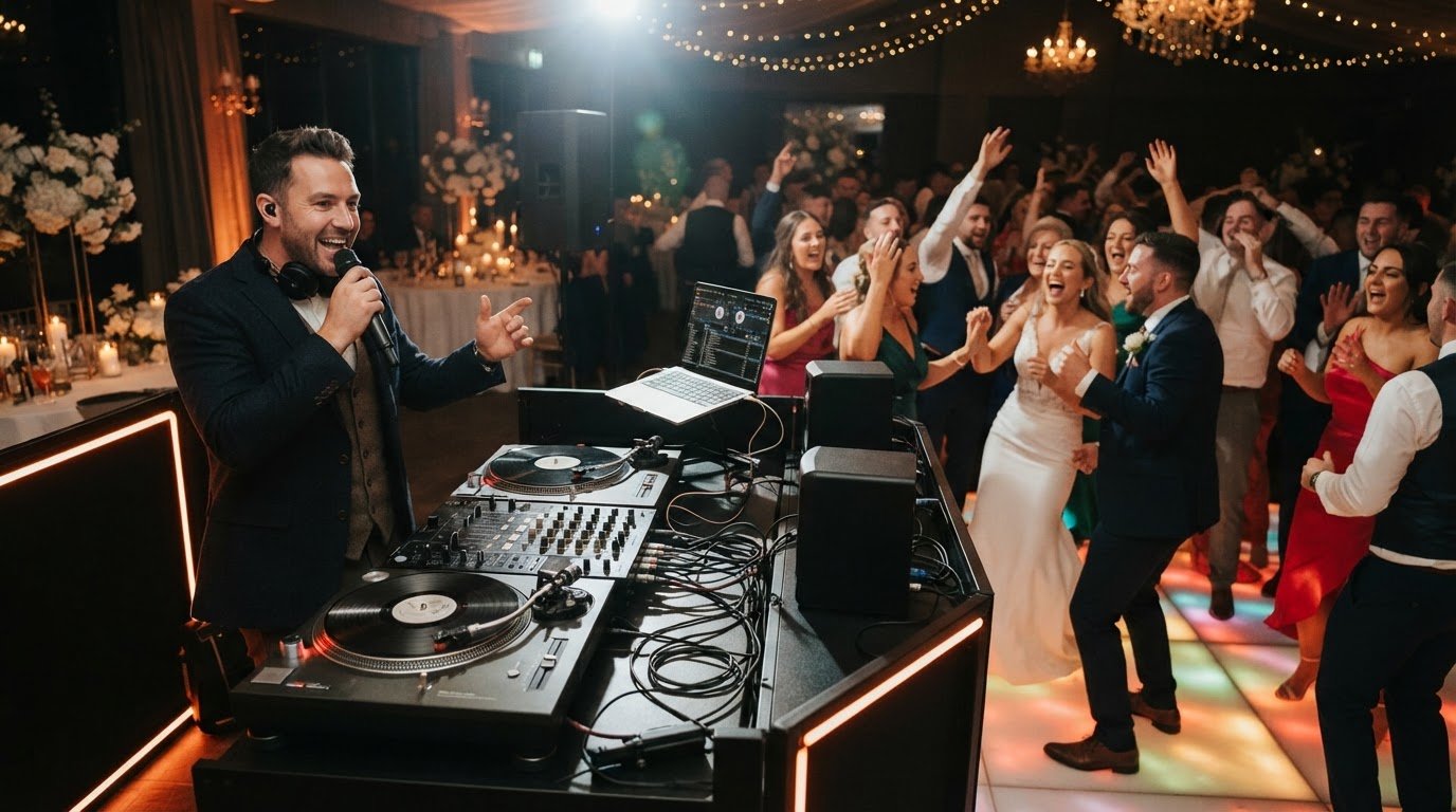 Reasons to Hire a DJ Instead of a Band for Your Wedding