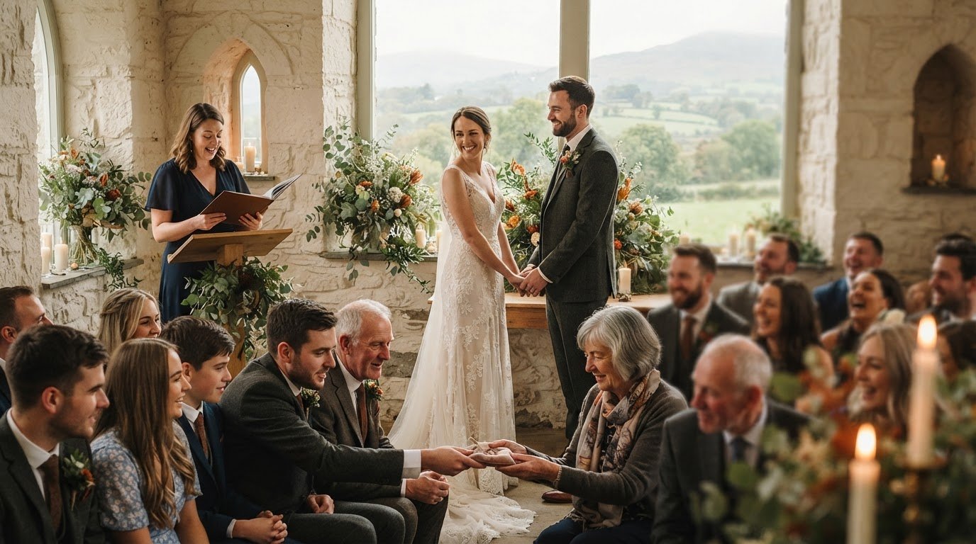 How to Include Guests in Your Wedding Ceremony Through Readings and Rituals