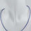 Thumbnail: Gemstone necklace lapis lazuli - faceted blue spherical