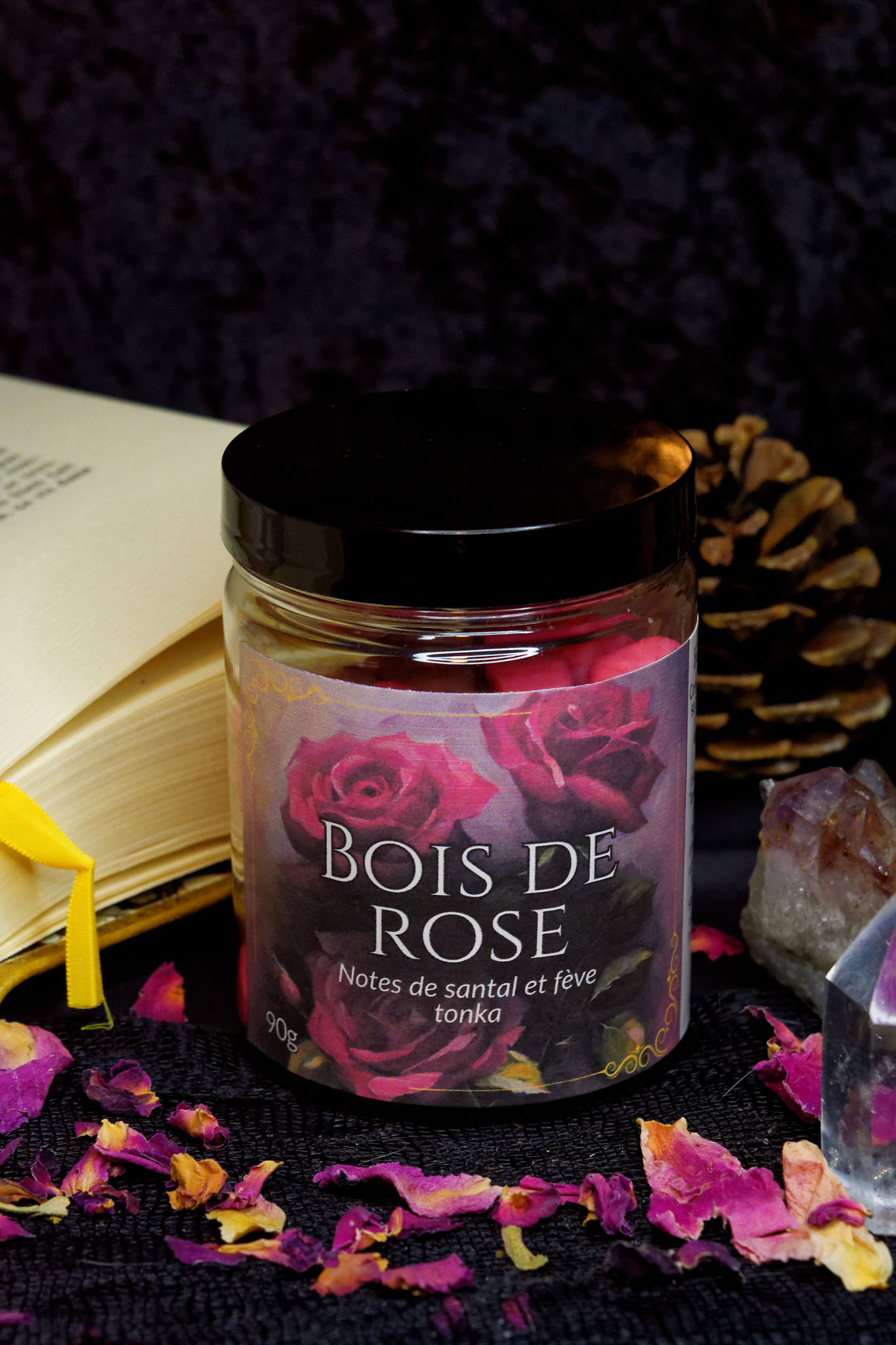 Pot de fondants Bois de rose