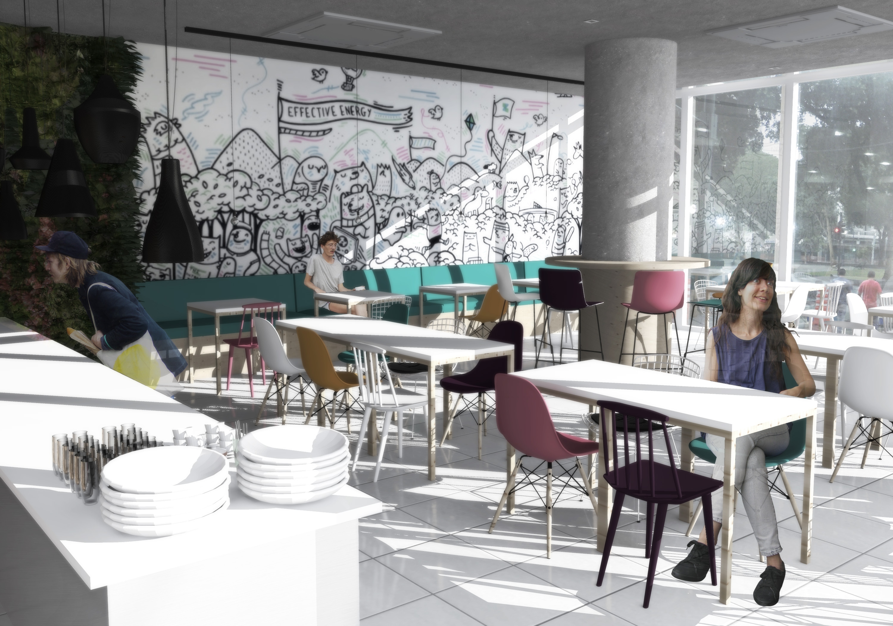 Hotel Ibis Budget Rio de Janeiro Baumann Arquitetura - Restaurante