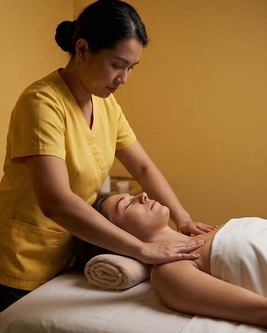 head and shoulder masage