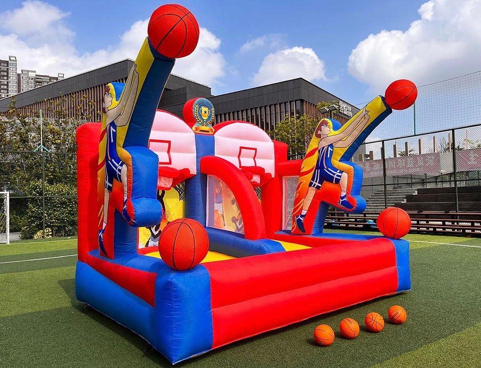 Basketball Inflatable Rental Davie | Sports Party Game from Mobile Gaming Events for hotel events in Orlando and the surrounding Florida area. This game rental can be used for evening receptions, after-parties, indoor lounges and low-light event spaces at properties such as Gaylord Palms Resort & Convention Center when approved by the venue. Mobile Gaming Events is an independent entertainment rental provider and is not affiliated with or endorsed by the hotel. Call or text 954-408-1881 for availability.