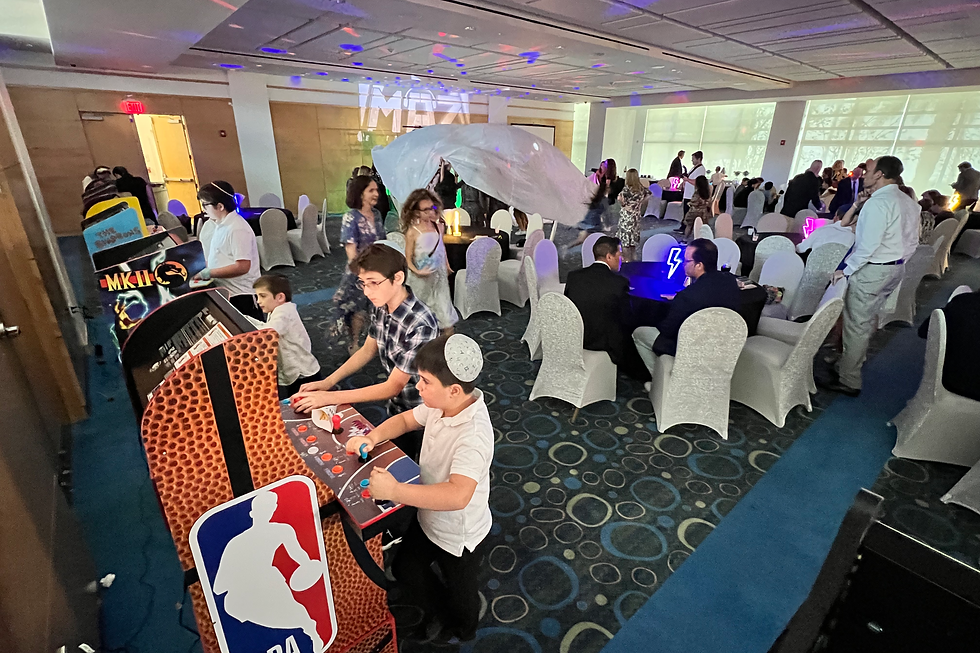 Game Rentals for Events at Ritz-Carlton Hotels in South Florida by Mobile Gaming Events for birthdays corporate events school functions family celebrations community events and special occasions. Real mobile event setup showing this service at a suitable event location in Florida hotel events.