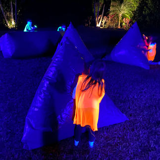 Inflatable obstacles adding a challenging twist to our Laser Tag parties. To get this at your event, contact us at 954-408-1881.