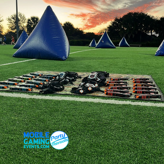Laser Tag - Inflatable Obstacles - Book today - 954-408-1881