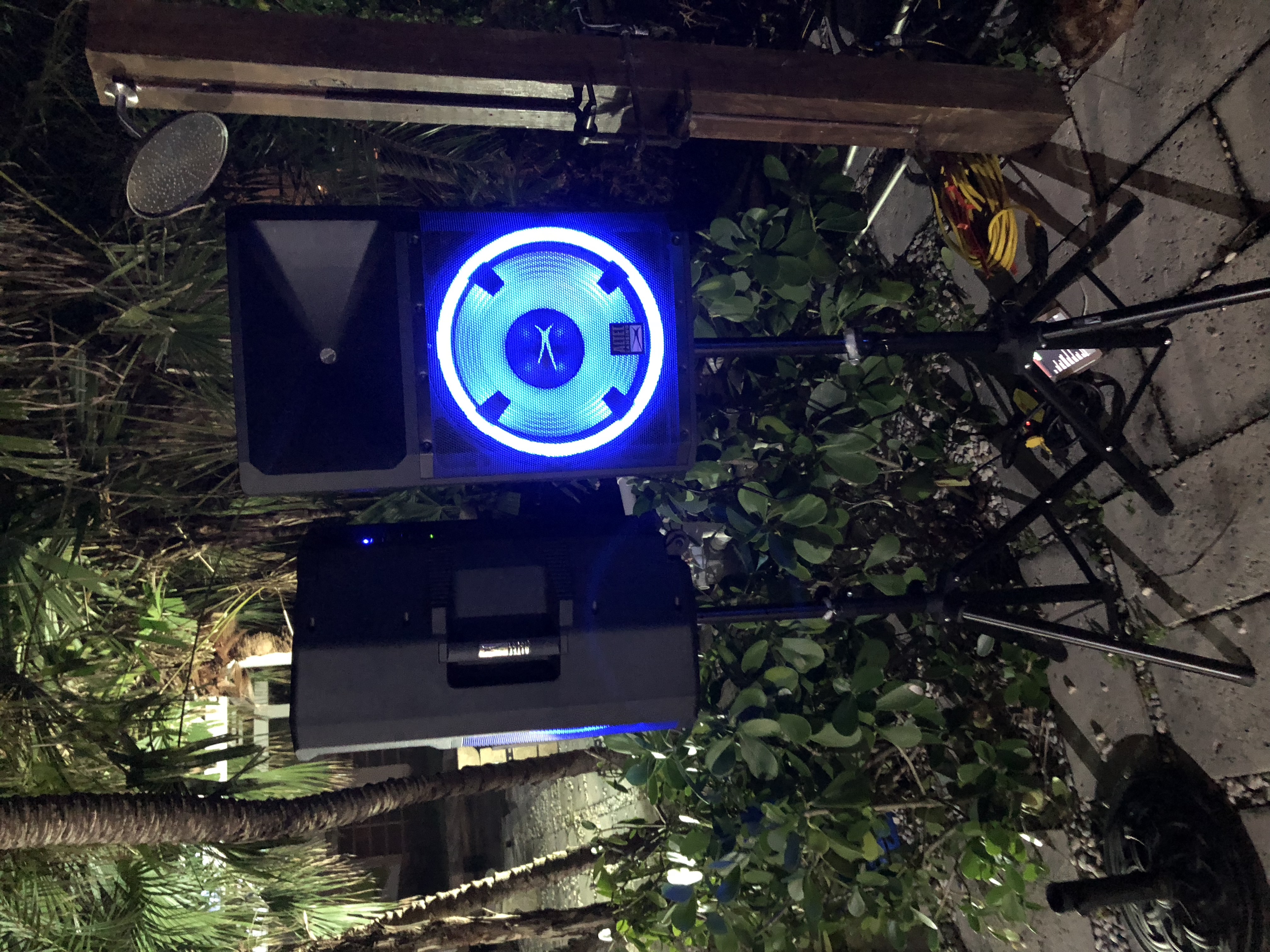 15_ LED Audio Speakers - Party Rentals - South Florida 786-423-8759