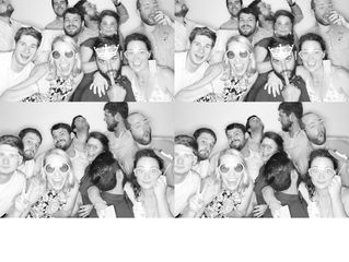 Black and White PhotoBooth Rental Wedding - South Florida - 786-423-8759