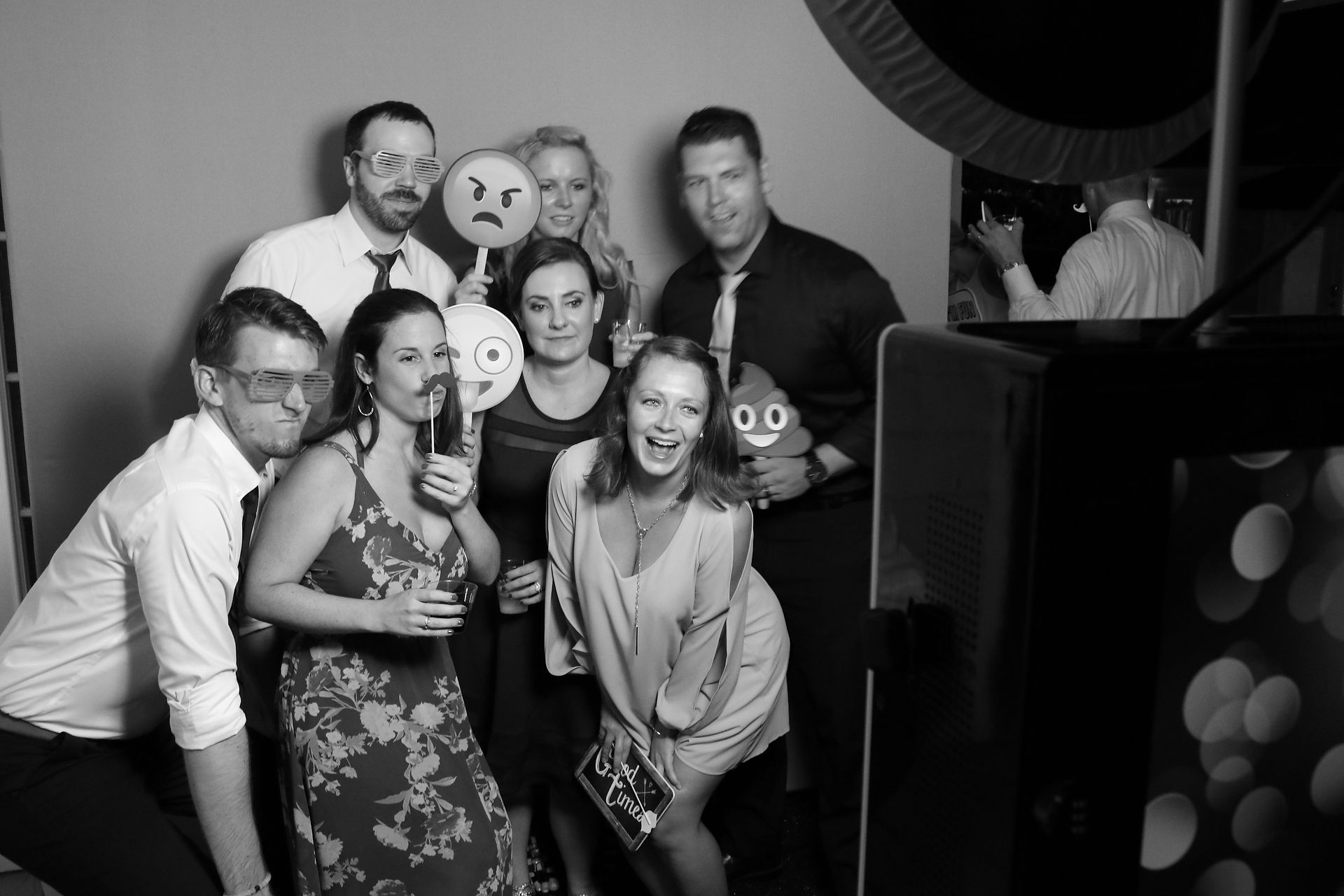 Black and White Photobooth Orlando