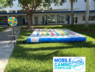 Jumbo Twister Inflatable Party Rentals - Kick dart inflatable - NERF - Laser Tag - Water Guns rentals - miami - fort lauderdale - west palm beach - Naples - boca raton