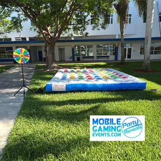 Twister Inflatable - Outdoor Games - Day Camps - Field Camps - Fort Lauderdale - Pompano - Hollywood - 954-408-1881