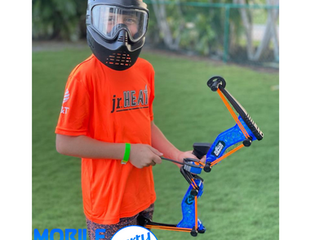Archery Tag Rentals Aventura Florida – Birthday Parties – 954-408-1881 – Sunny Isles Beach – North Miami Beach – Hallandale Beach – Mobile archery tag arena with bows, foam-tipped arrows, masks, and inflatable obstacles.