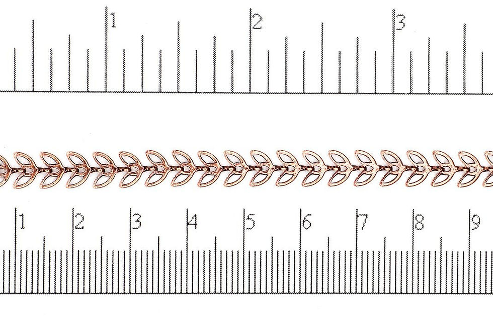 Thumbnail: 6.4mm Butterfly Petal Chain Ch-161