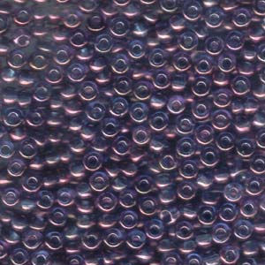 Size 6 Violet Gold Luster Seed beads 6-91884
