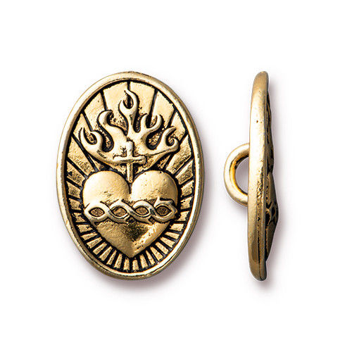 Thumbnail: Sacred Heart Button 94-6609