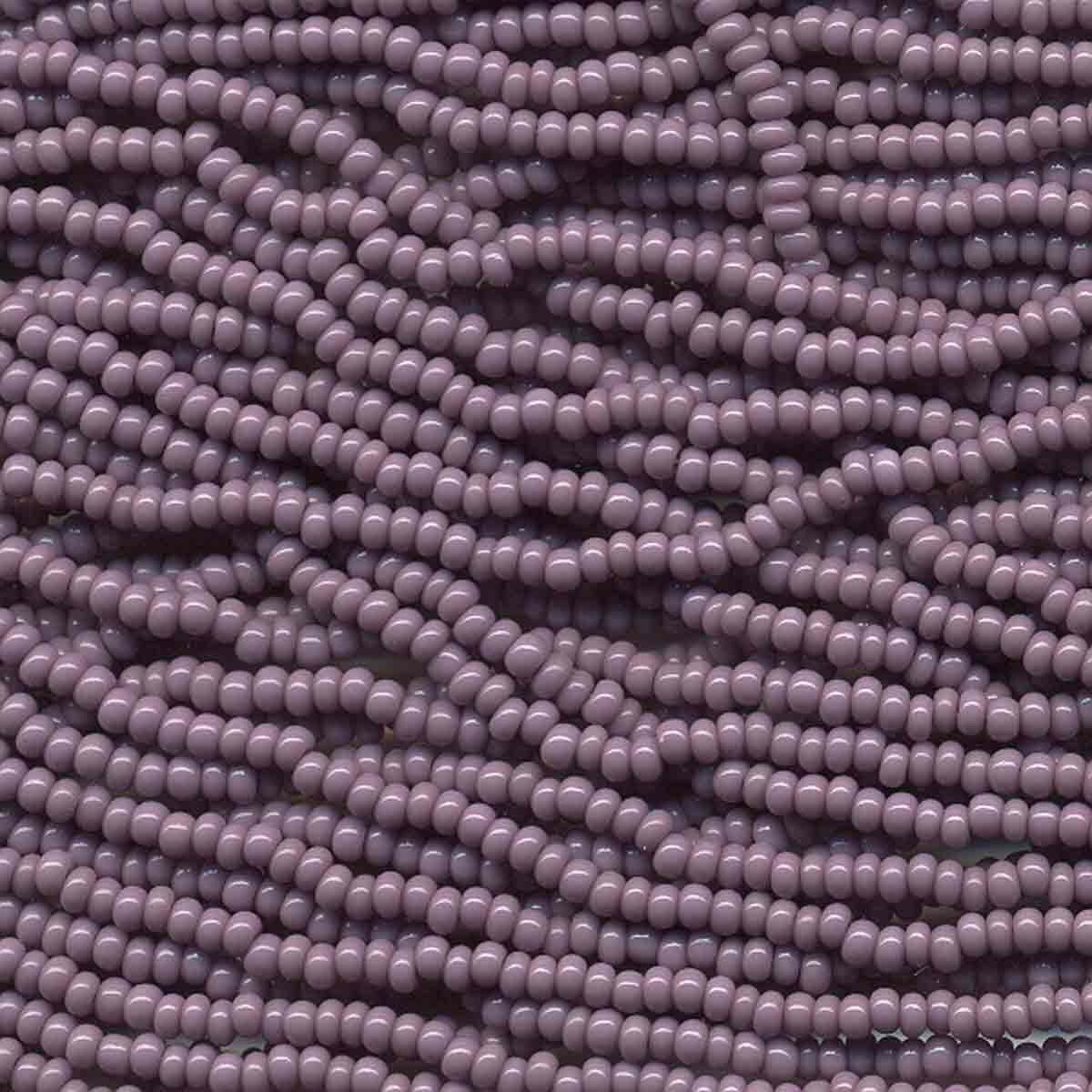 Size 11 Czech Light Purple Seed Bead 6 String Hank SB11-23020