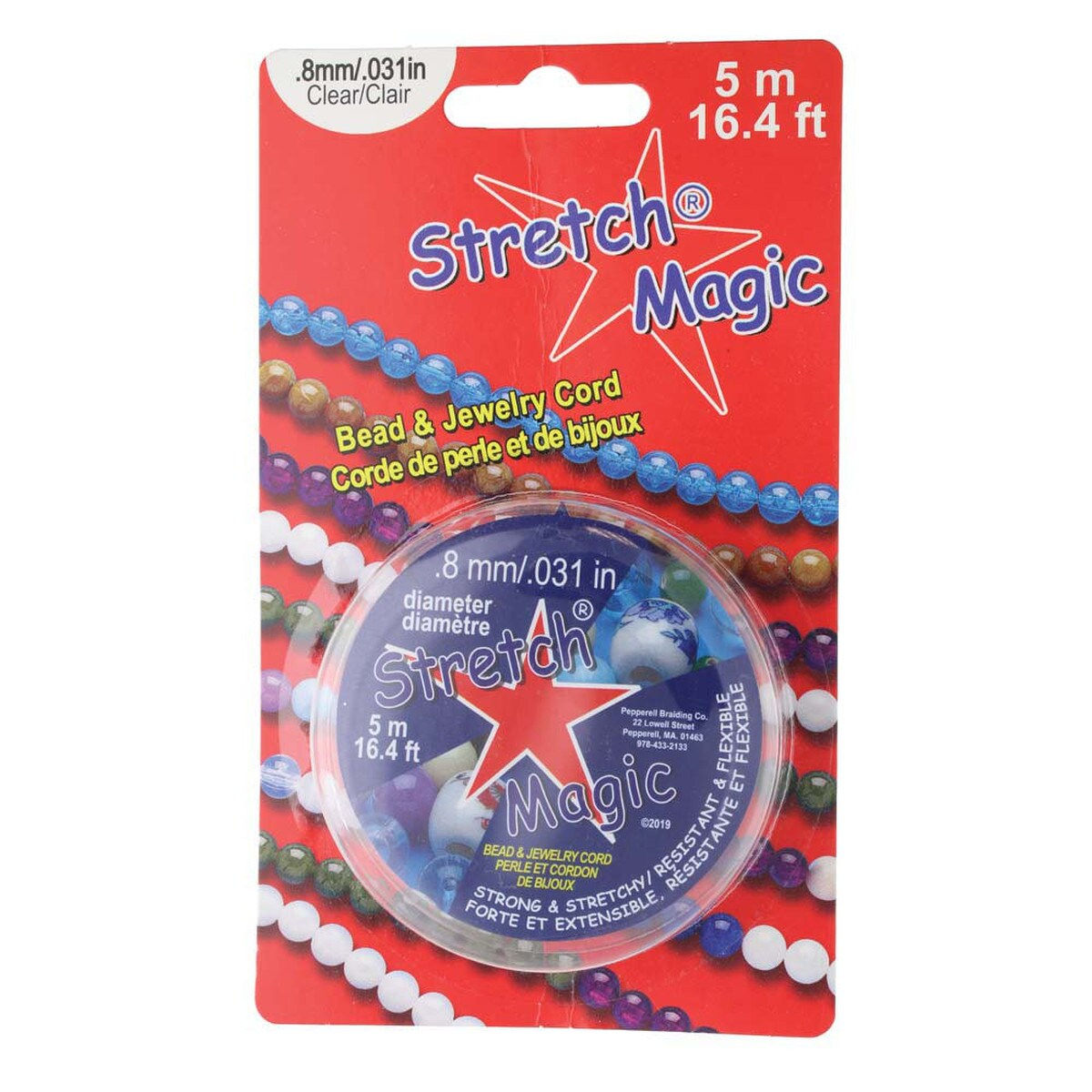 .8mm Clear Stretch Magic
