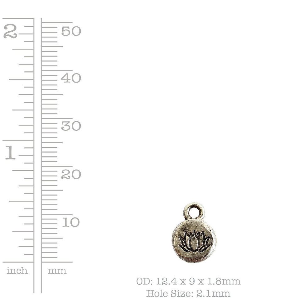 Thumbnail: Itsy Spiritual Lotus Charm CISL Nunn