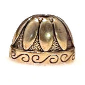 Thumbnail: F2643 Tibetan Style End Cap (6 PK)