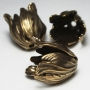 Thumbnail: 17X20mm Tulip Cap Cone One Pair