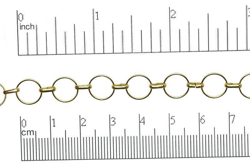Thumbnail: 9mm Round Link Chain Ch-282