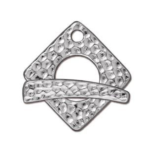 Hammertone Square Clasp Set 94-6121