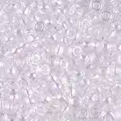 Size 6 Transparent Pale Pink AB Seed Bead 6-9265