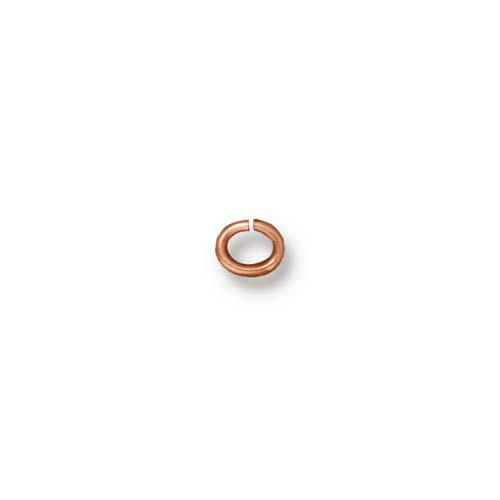 Thumbnail: 3x2mm Oval Jump Ring 01-0016