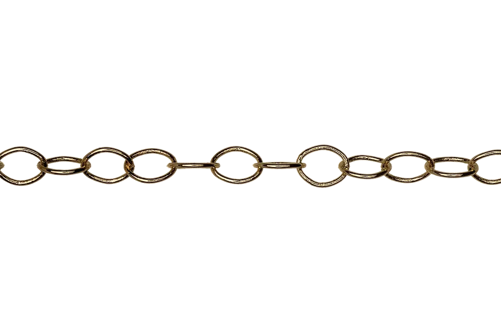 Thumbnail: 6mm x 5mm Oval Cable Chain Ch-2600