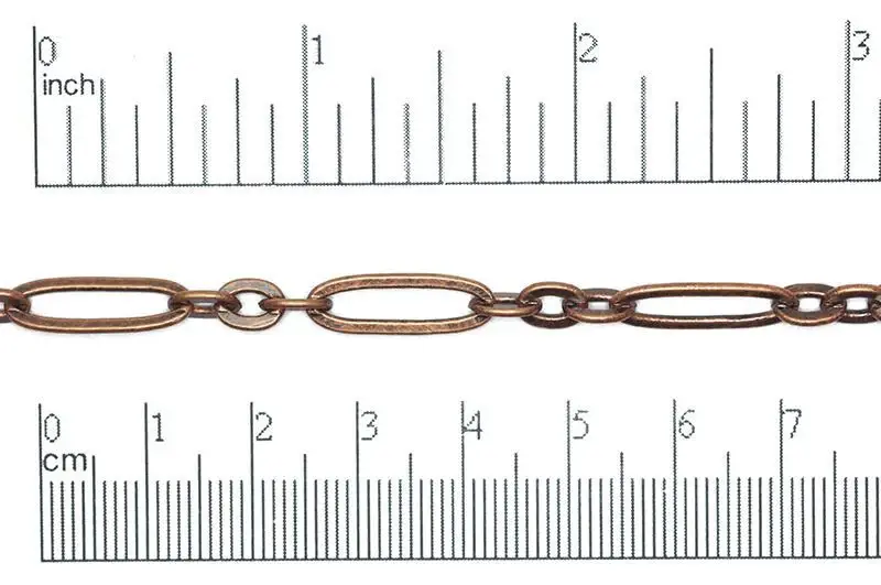 Thumbnail: 17.7x 6mm Paperclip Cable Chain Ch-821