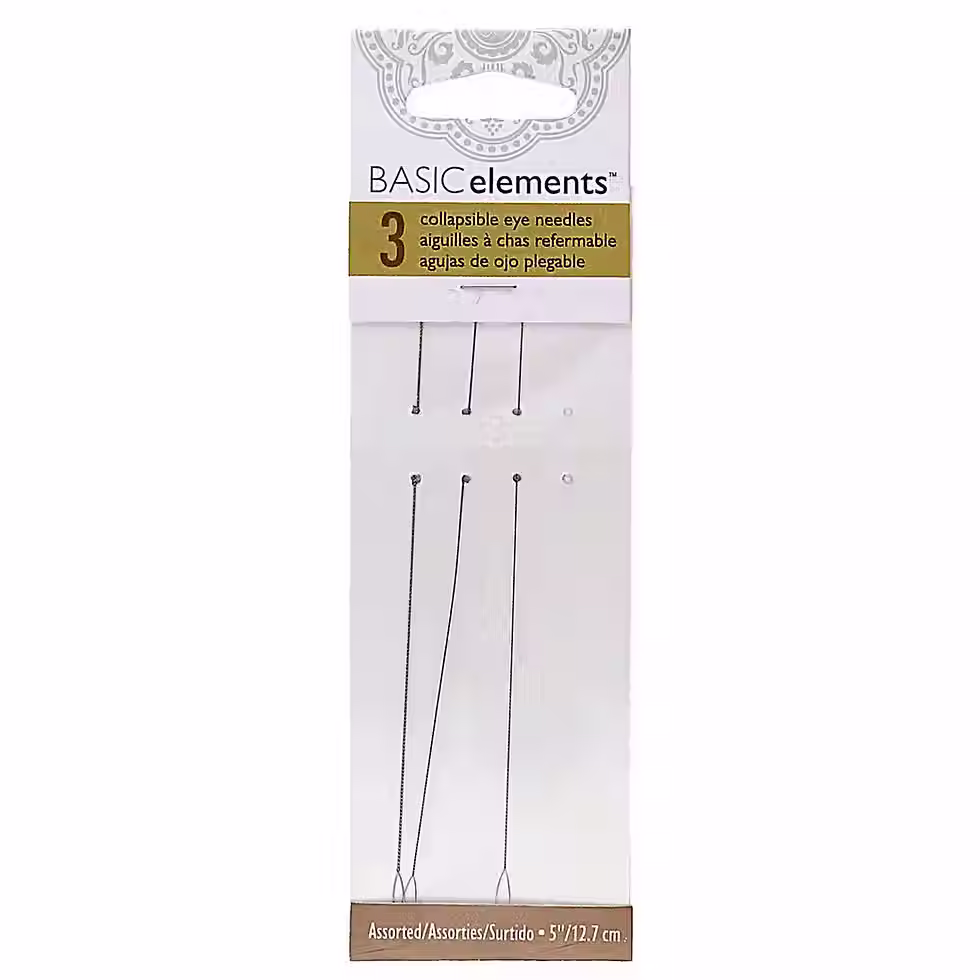Collapsible Eye Needle Pack Of 3 CEN-ASST-5-3