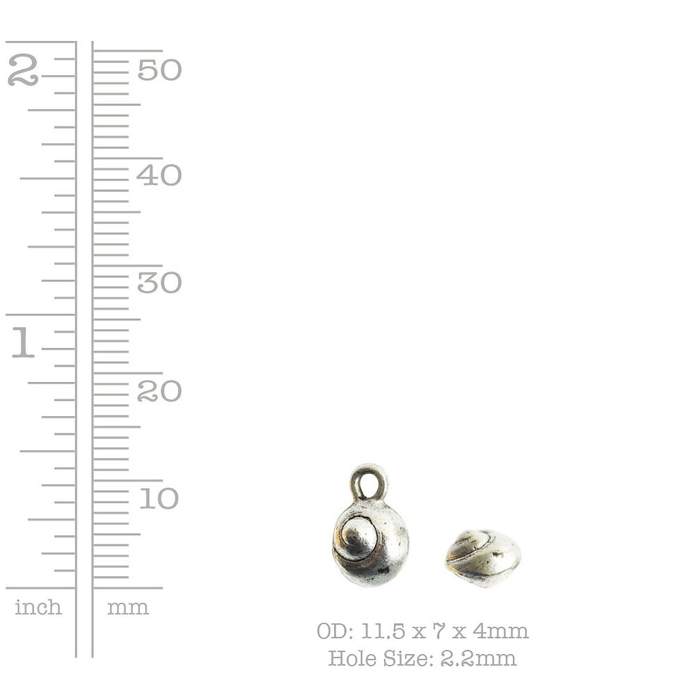 Thumbnail: Itsy Sea Snail Charm CISS Nunn