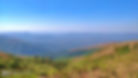 The scenery from the mountain top