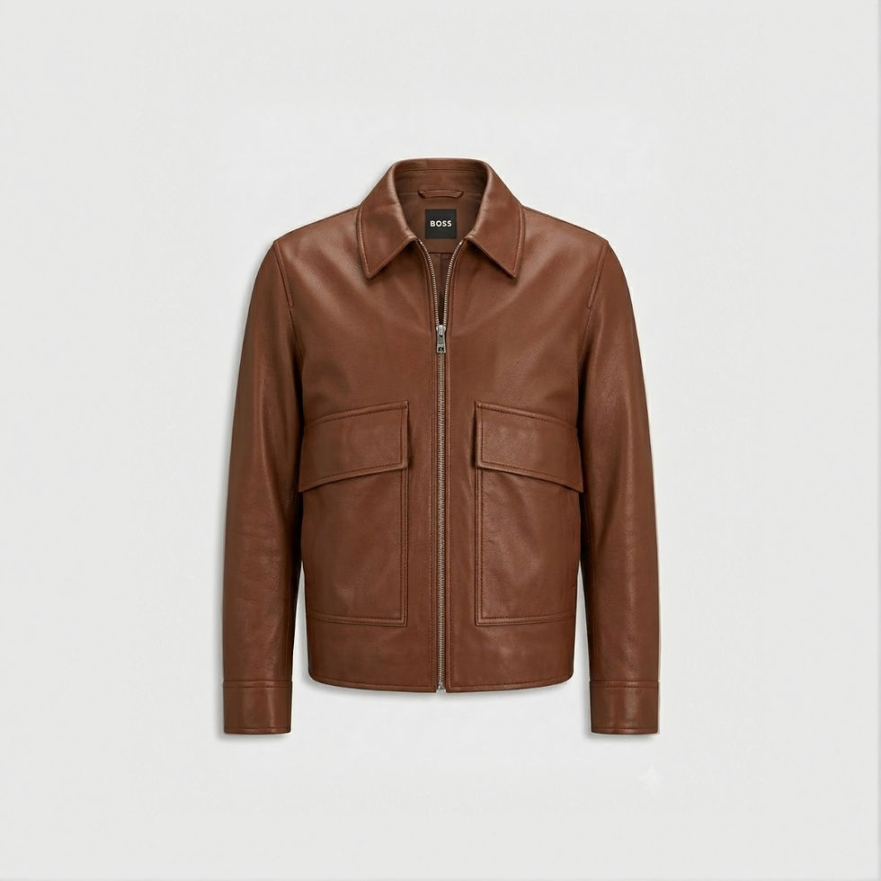 Miniatura: Campera cuero Boss C-MELANCHI