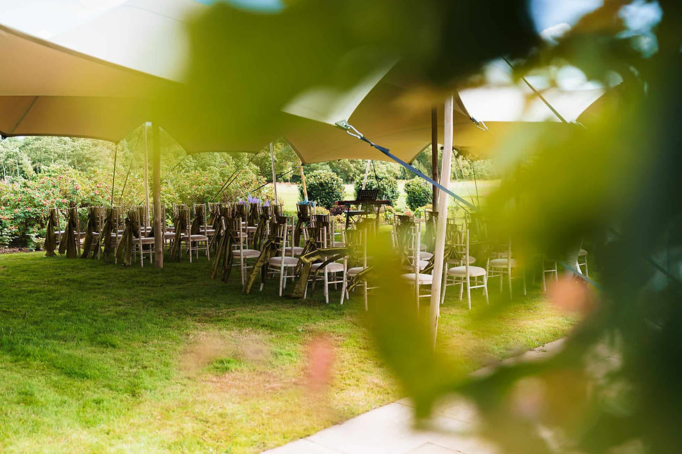 The Hidden Oak ceremony space Mick Merriott Photography