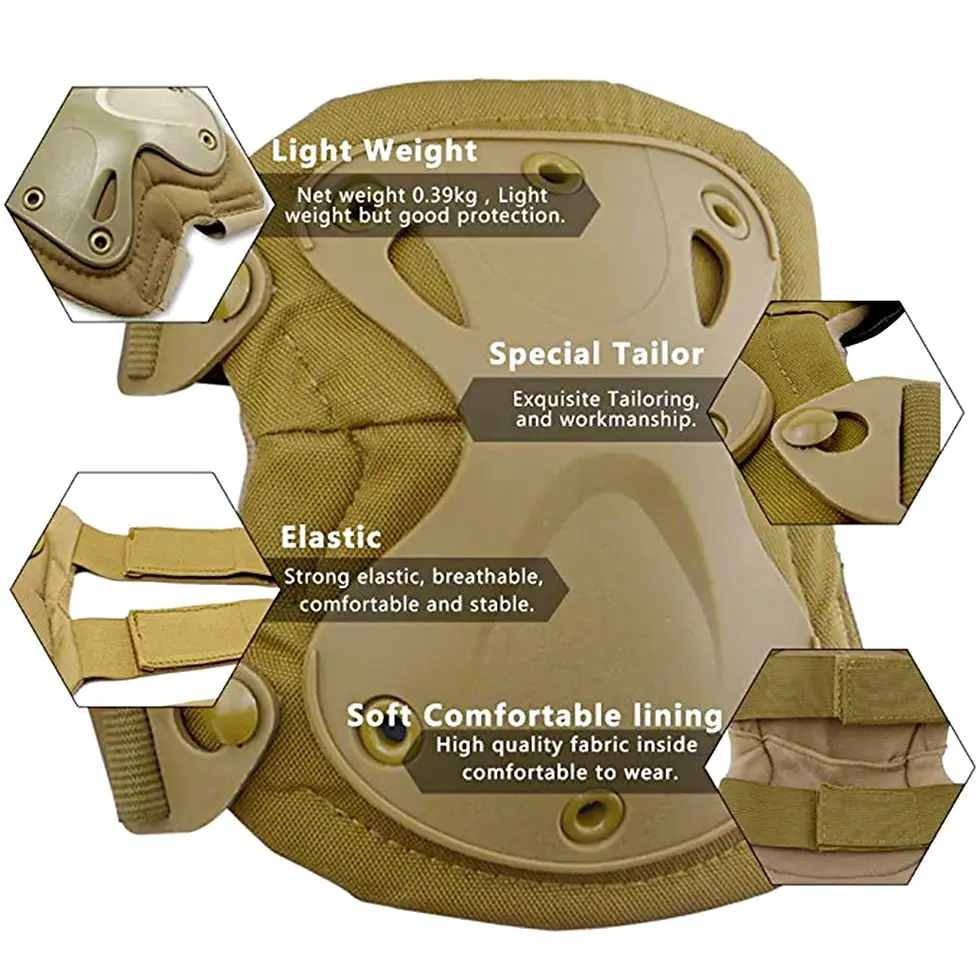 Thumbnail: 4Pcs/Set Knee & Elbow Pads