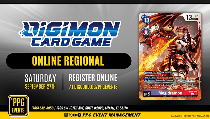 Digimon September Regionals - Online