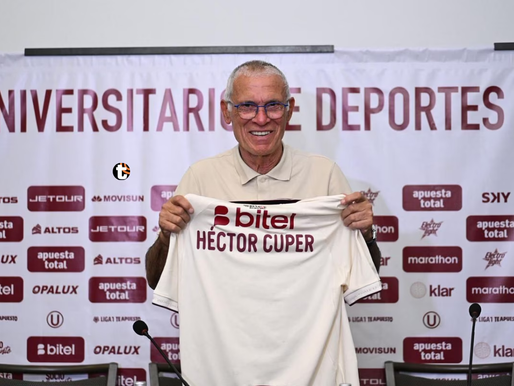El Club Universitario de Deportes anuncia a Héctor Cuper como su nuevo técnico para lo que resta de la temporada 2026