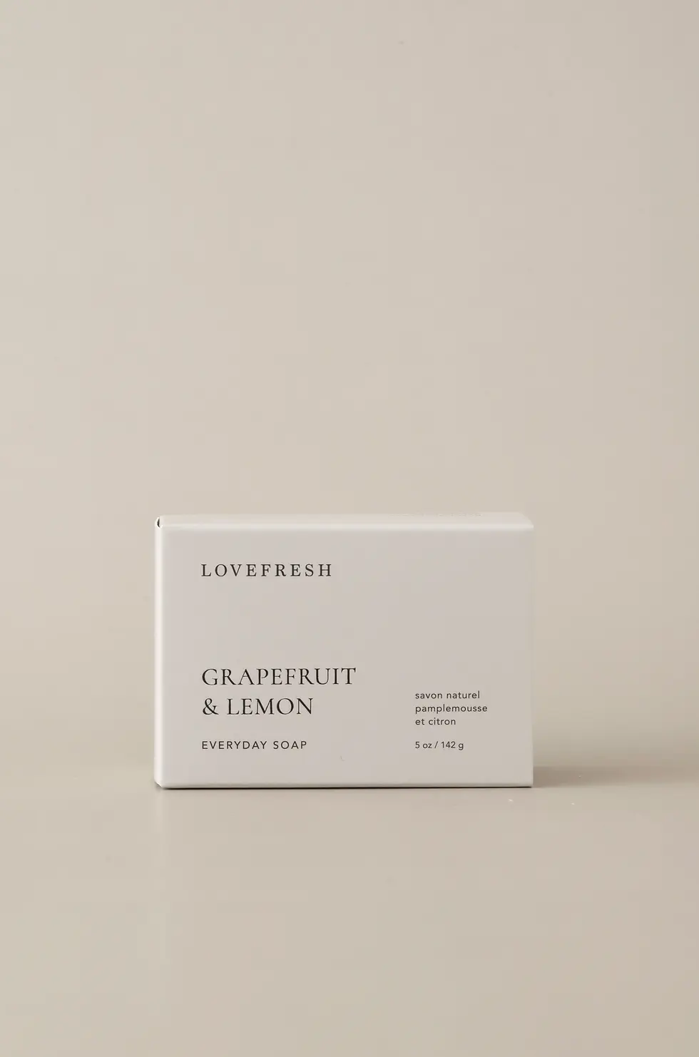 Lovefresh Everyday Bar Soap Grapefruit & Lemon