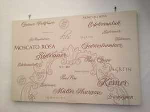 Grapes of South Tirol