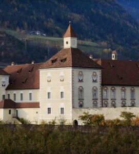 The Hofburg Palace in Bressanone, North Italy