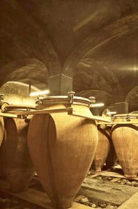 Anforaia at wine maker Elisabetta Foradori in North Italy