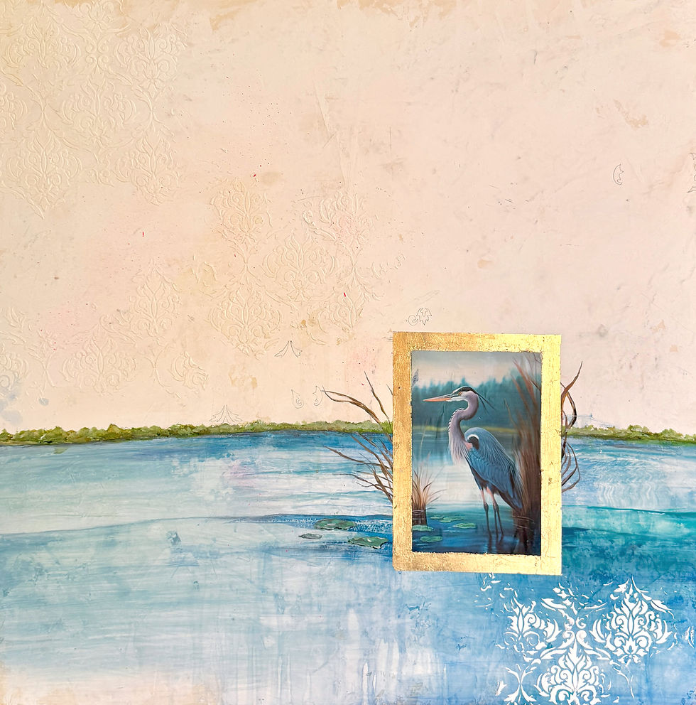 The Surface Holds a Story: Looking Closely at Mixed-Media Art