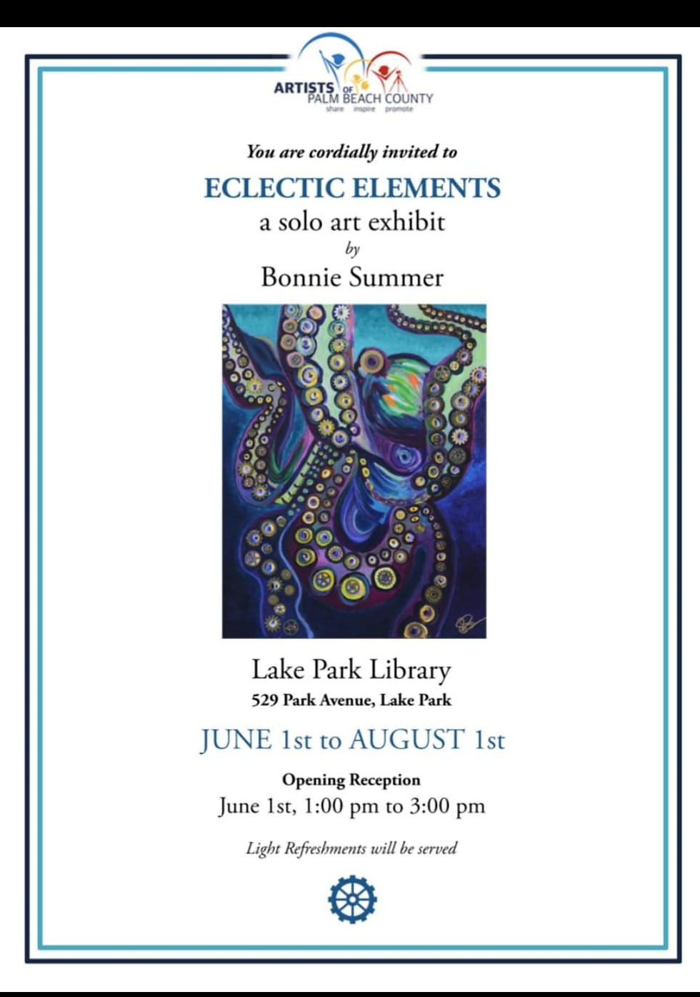 Solo Exhibit - Bonnie Summer